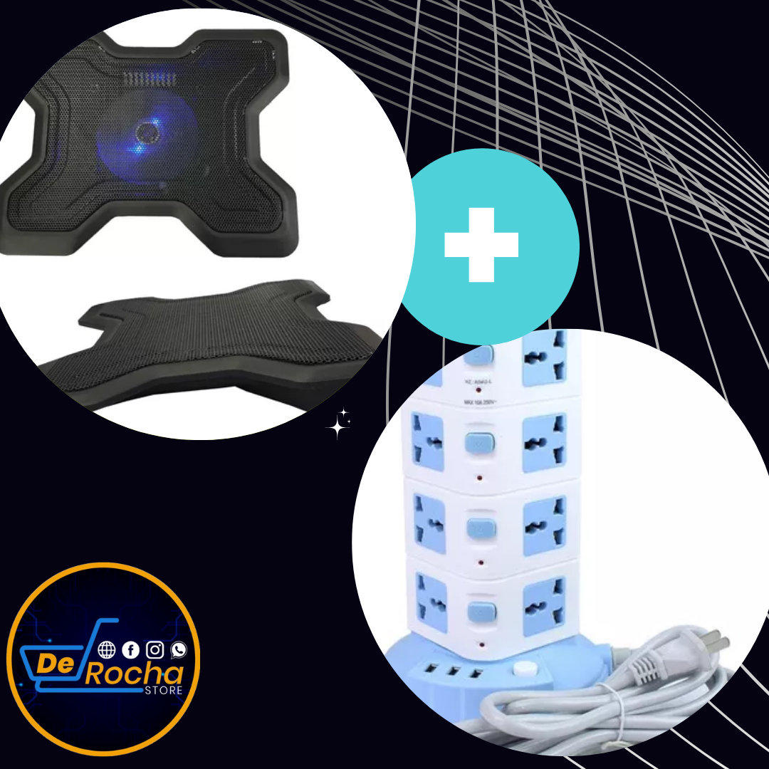 Combo base refigerante+multitoma vertica